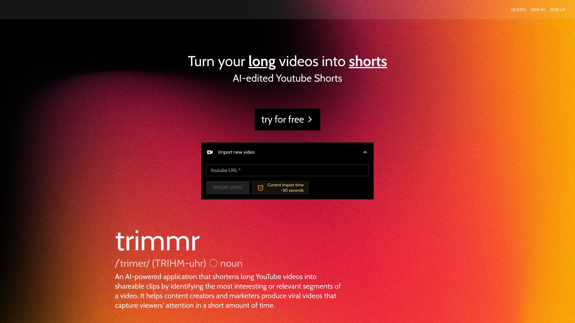 Trimmr logo