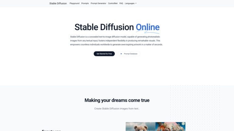 Advanced Stable Diffusion Online AI Tool Review