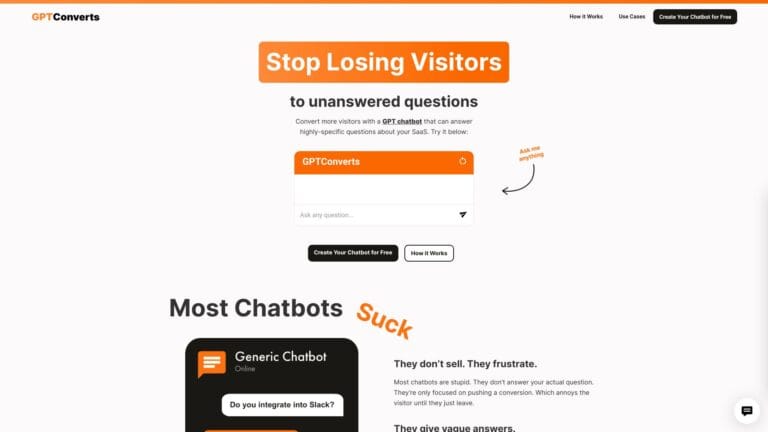Free Gptconverts AI Tool Review