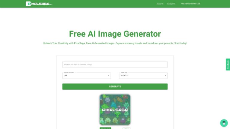 New Pixalsaga AI Tool Review