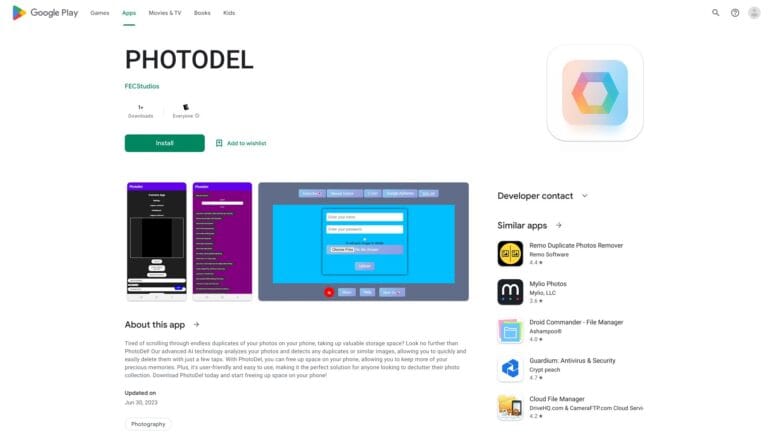 Free Photodel AI Tool Review