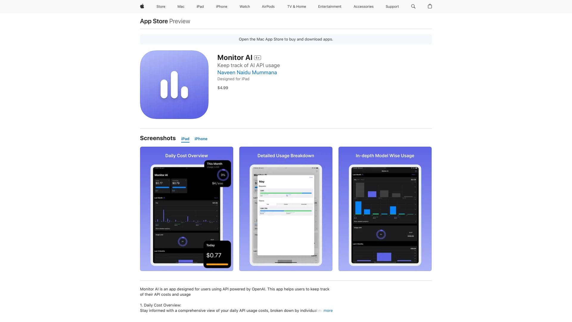 Monitor AI logo