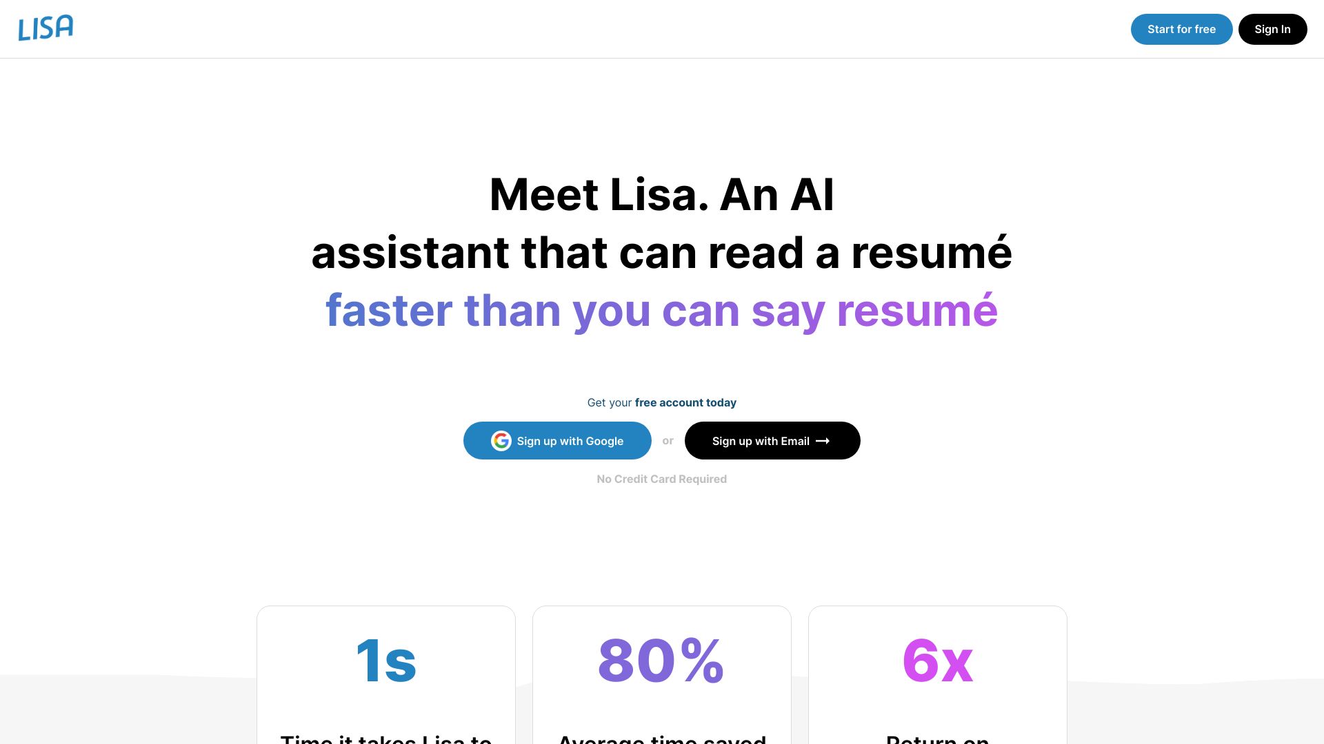 Lisa Recruiter logo