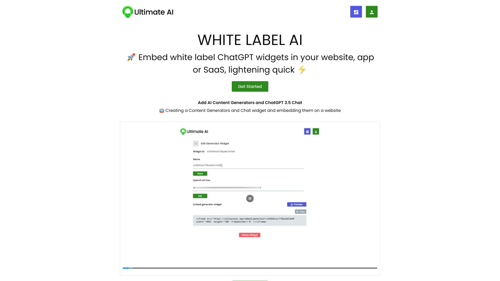 Ultimate AI logo