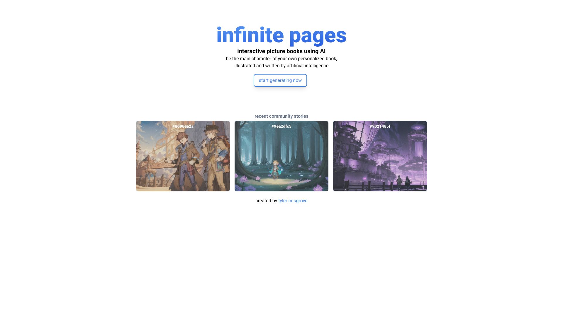 Infinite Pages logo