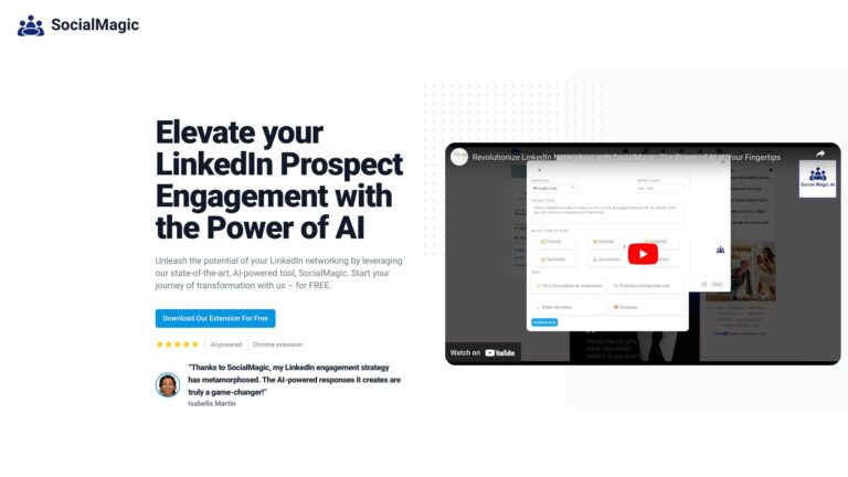 Top Socialmagic AI AI Tool Review