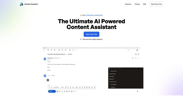 Top Content Assistant AI Tool Review