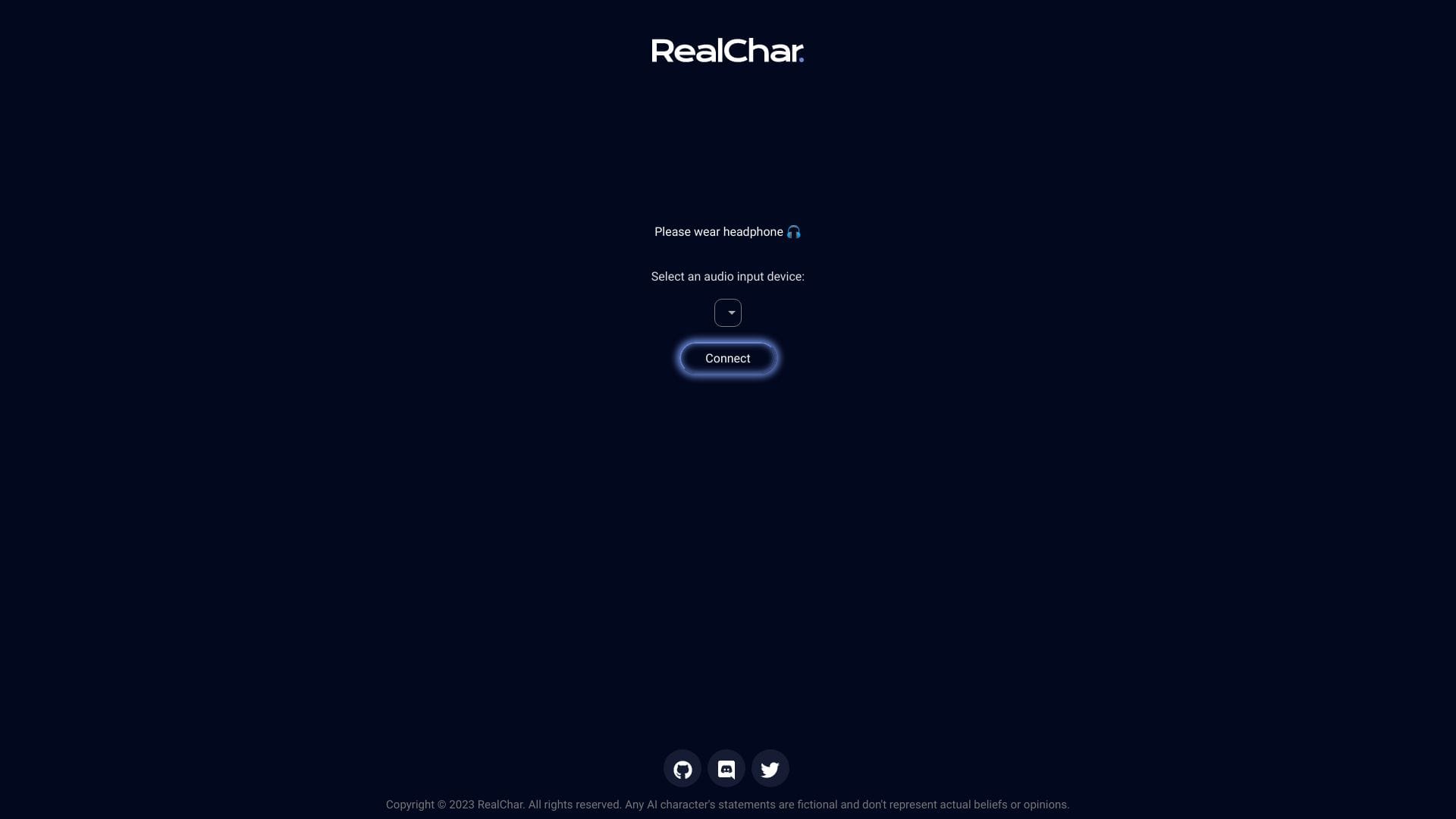 RealChar logo