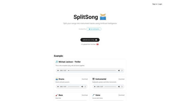 Smart Splitsong AI Tool Review