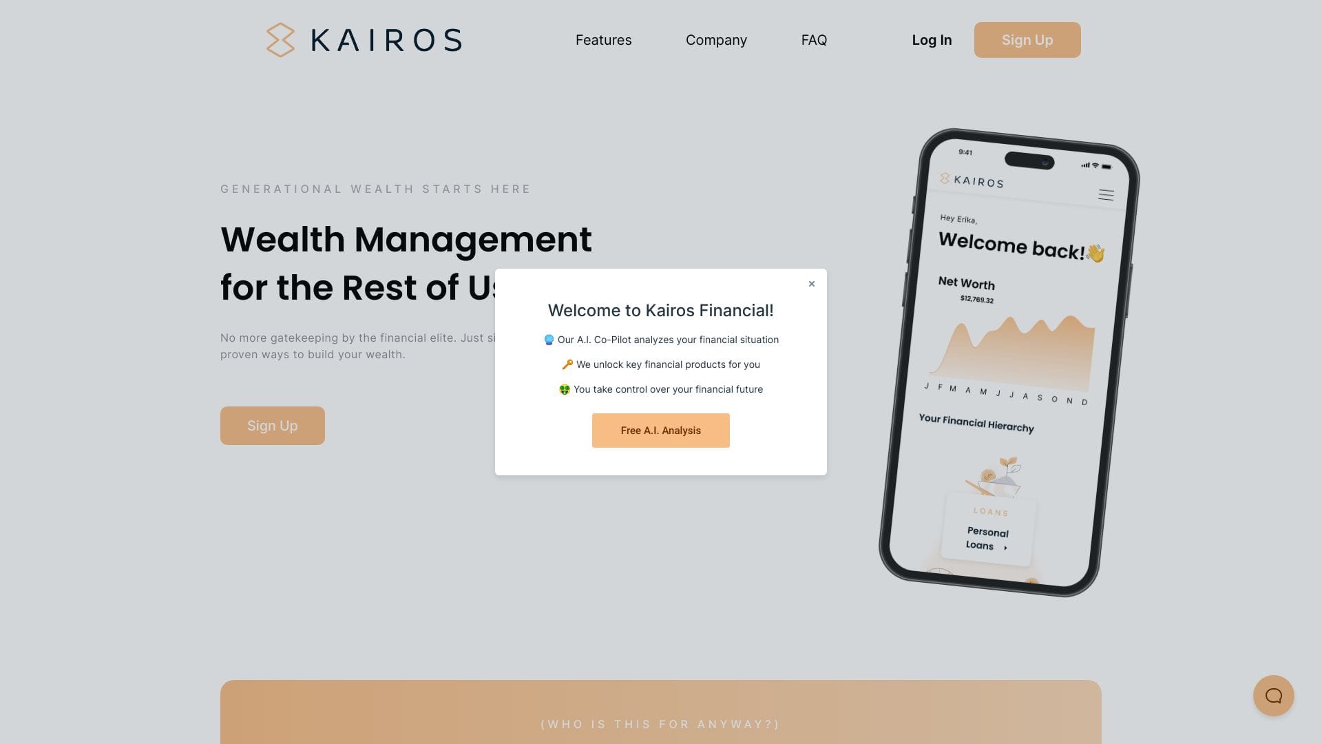 Kairos Financial logo