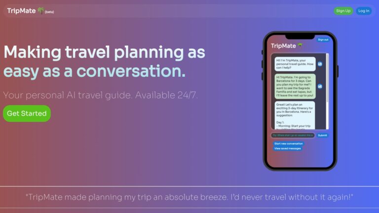 Smart Tripmate AI Tool Review