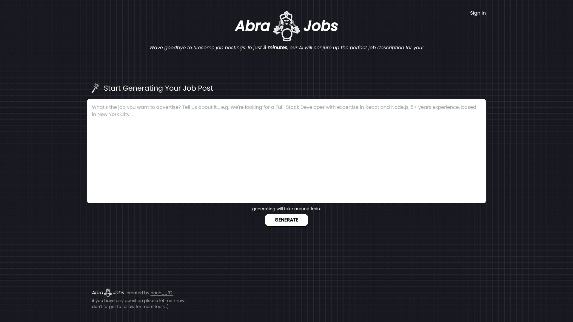 AbraJobs logo