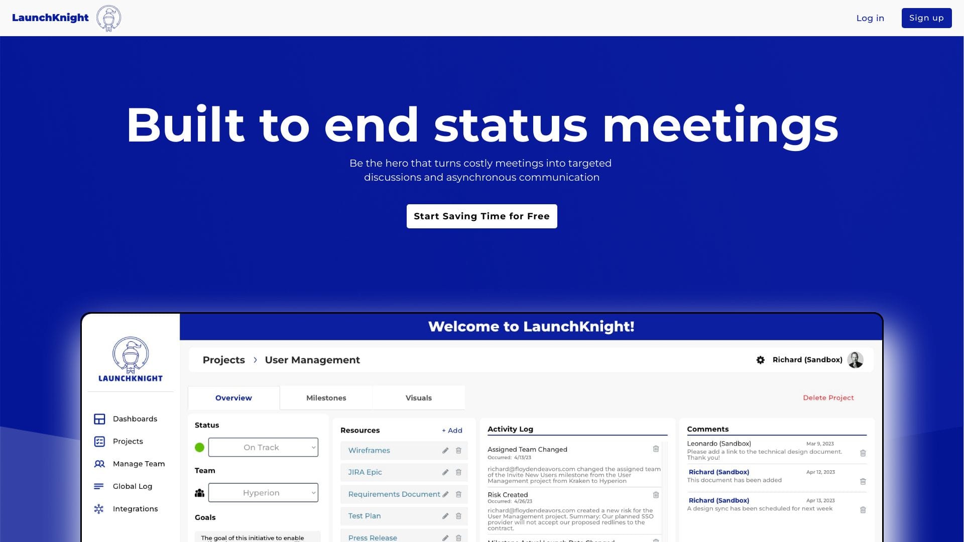 LaunchKnight logo