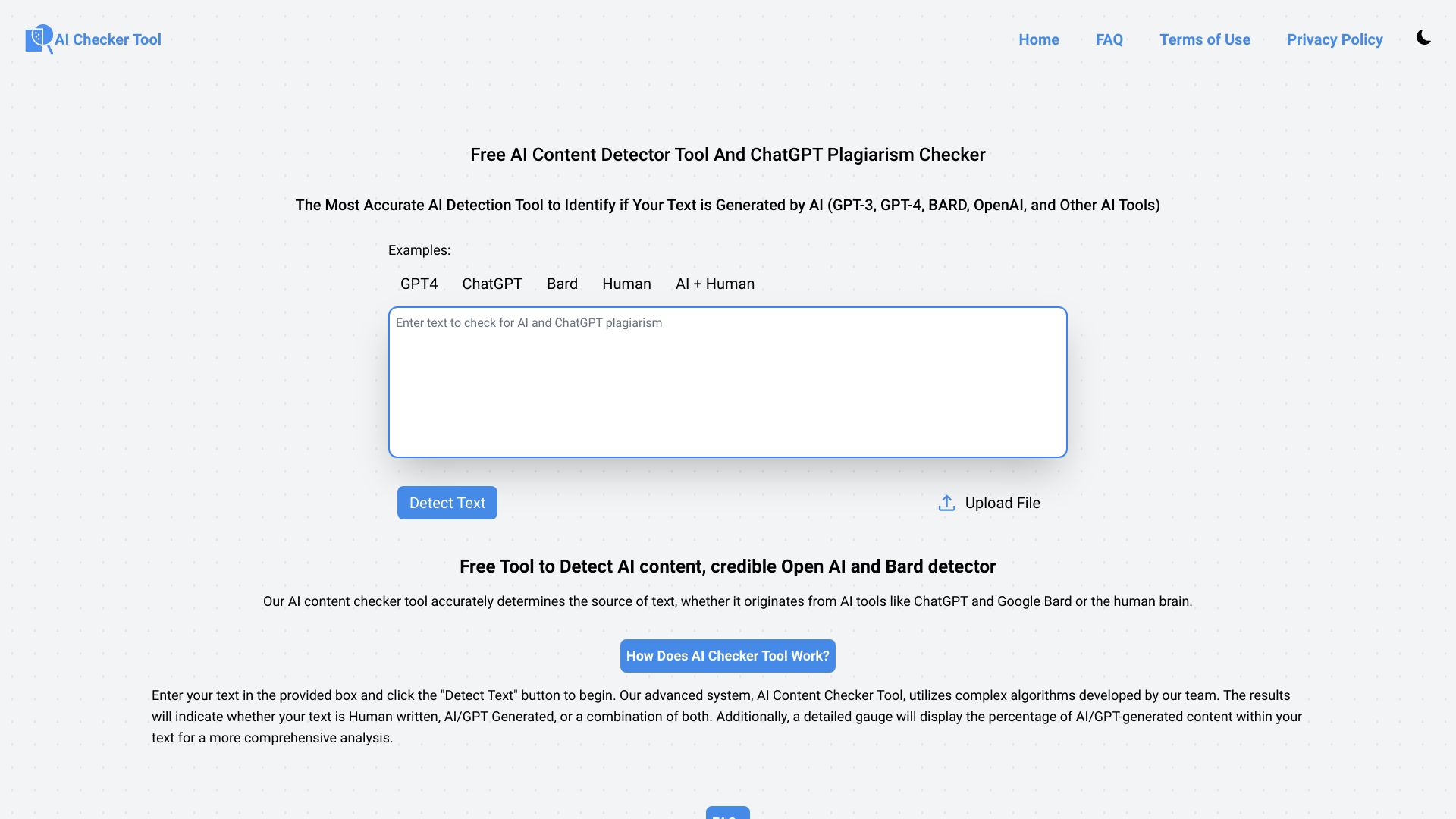 AI Checker Tool logo