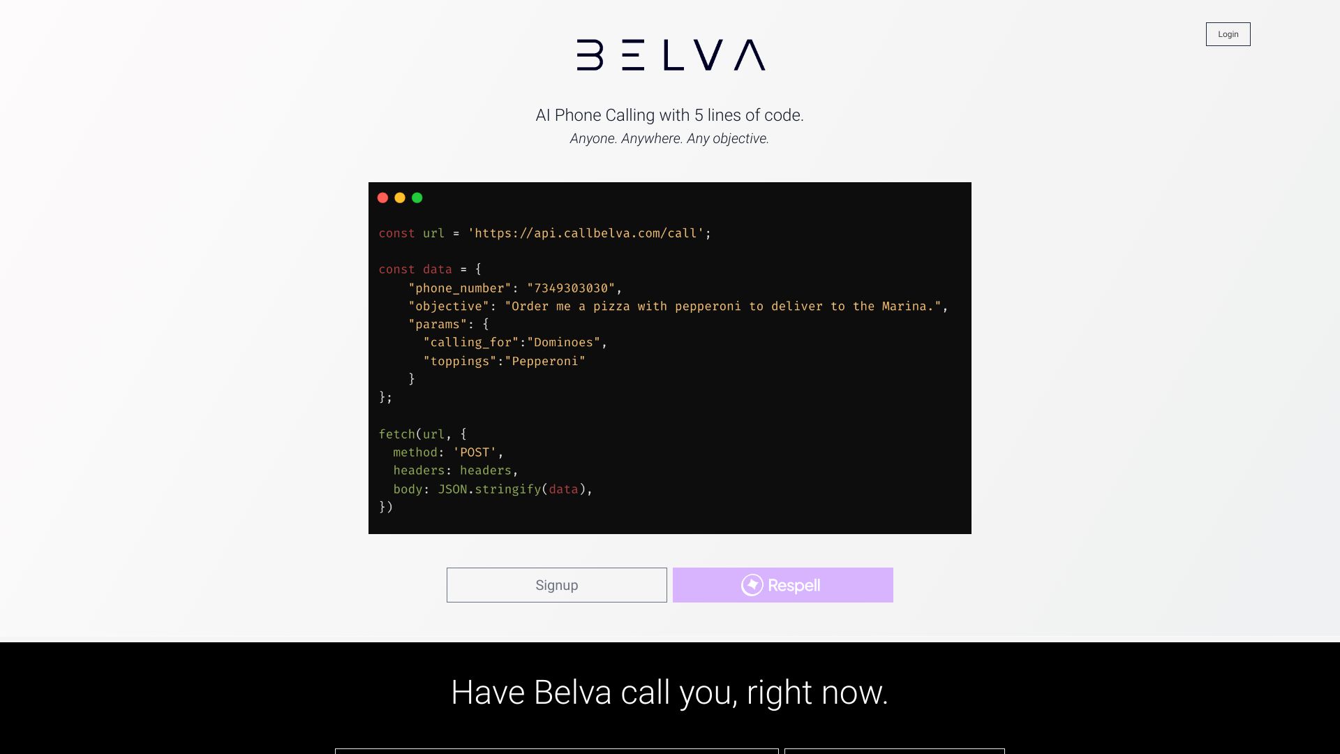 Belva Architect logo