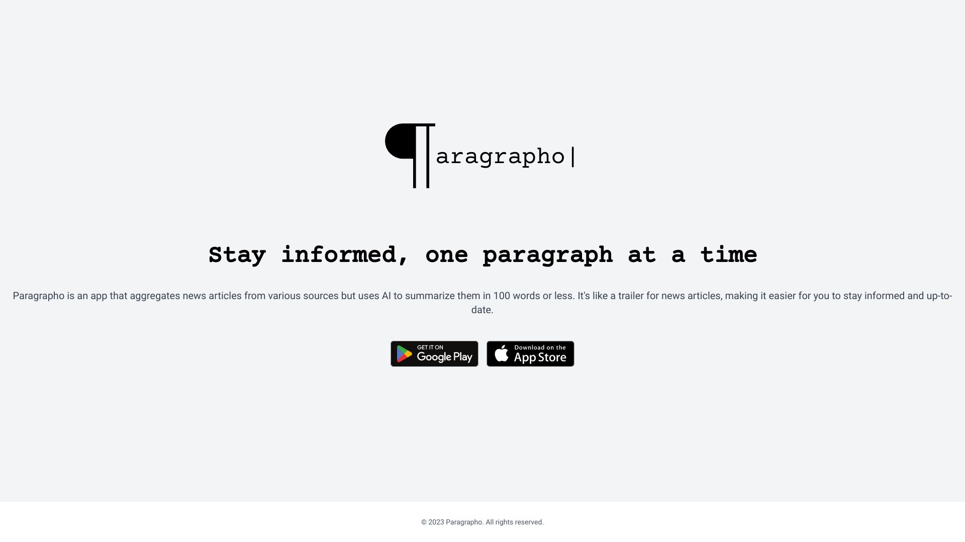 Paragrapho logo