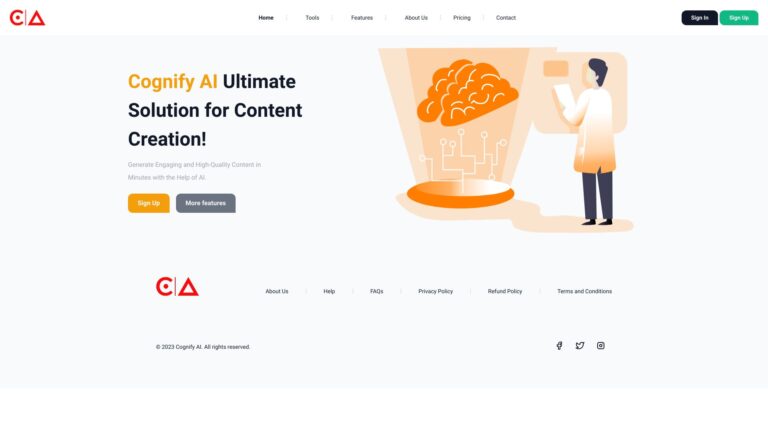 Smart Cognify AI Content Creator AI Tool Review