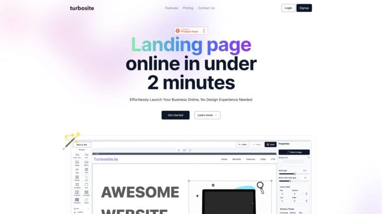 Trending Turbosite AI Tool Review