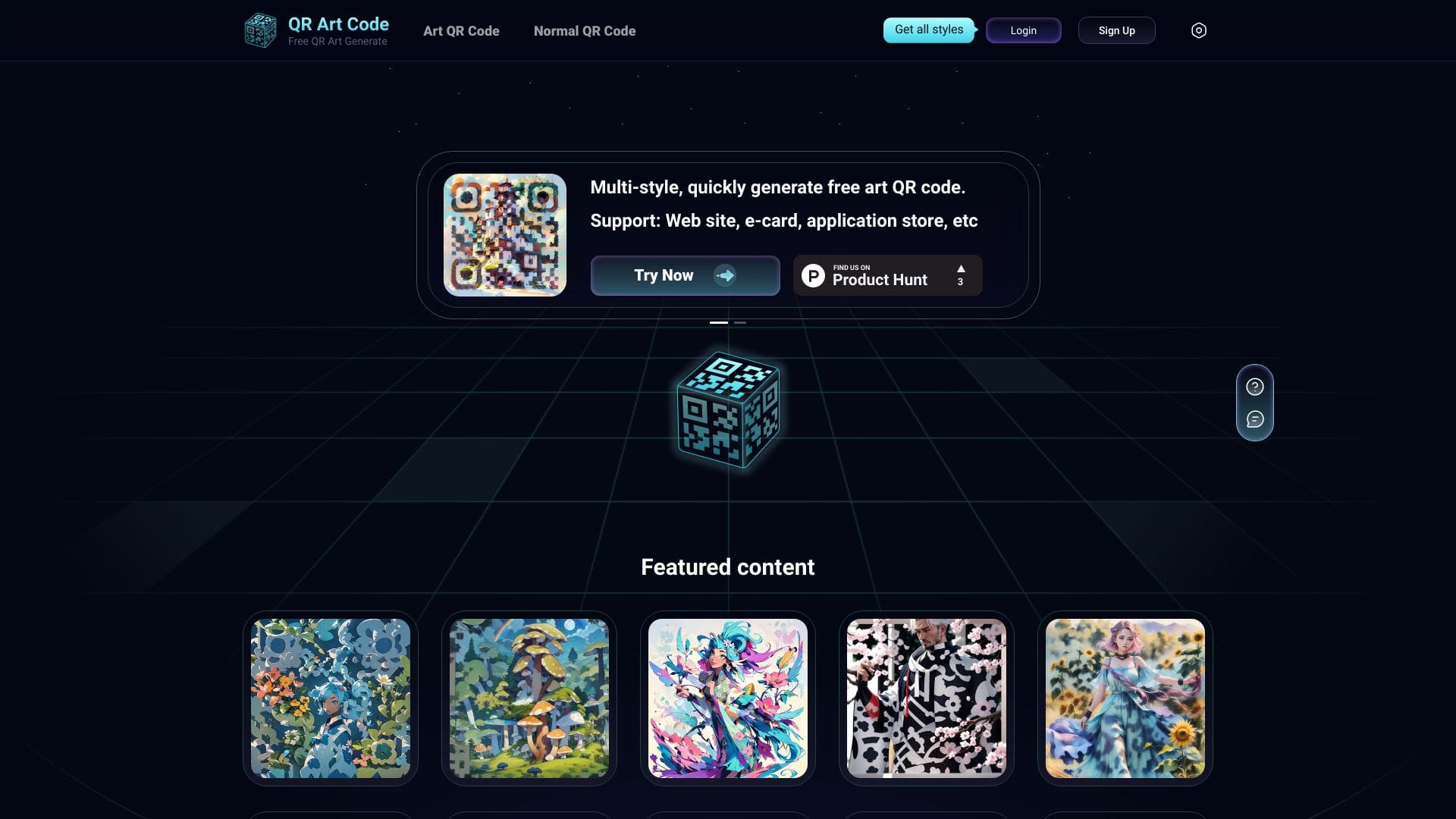 QR Art Code logo