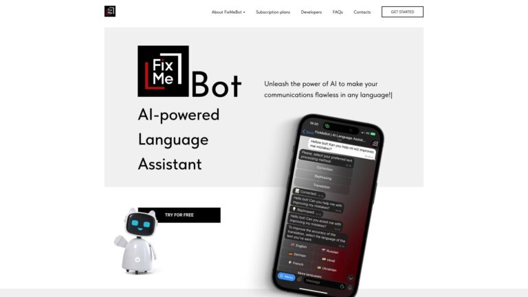 New Fixmebot AI Tool Review