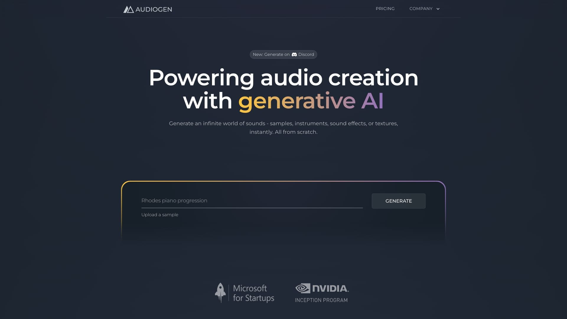 Audiogen logo