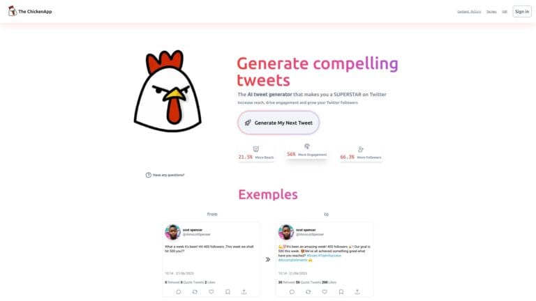 Trending AI Tweet Generator AI Tool Review