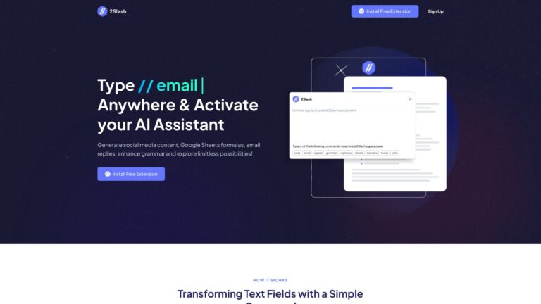 Free 2slash AI Tool Review