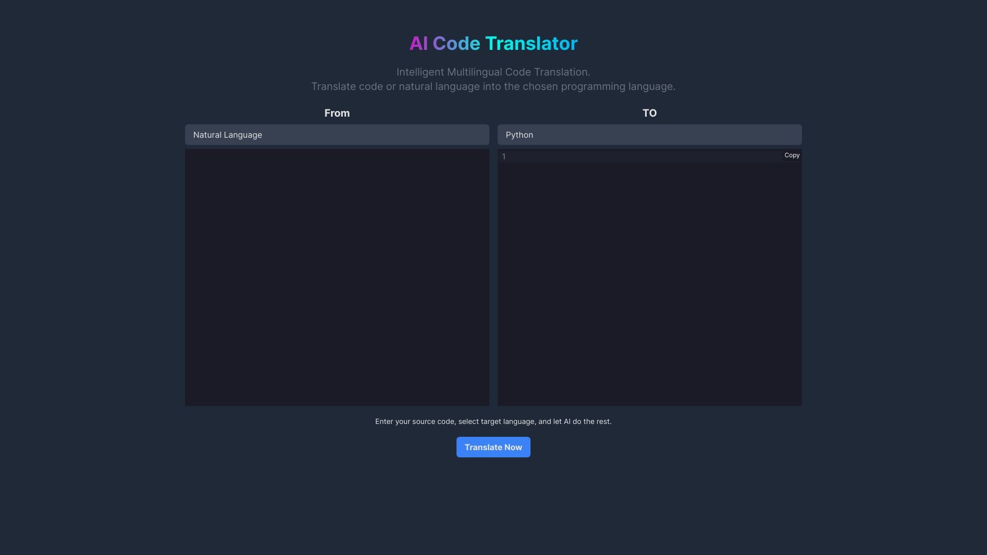AI Code Translator logo