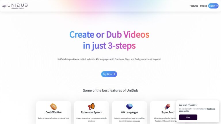 Innovative Unidub AI Tool Review