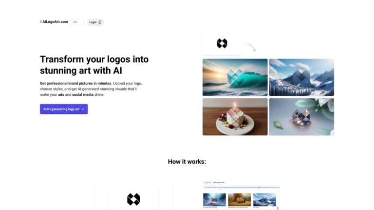 New AI Logo Art AI Tool Review