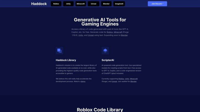 Popular Haddock AI Tool Review