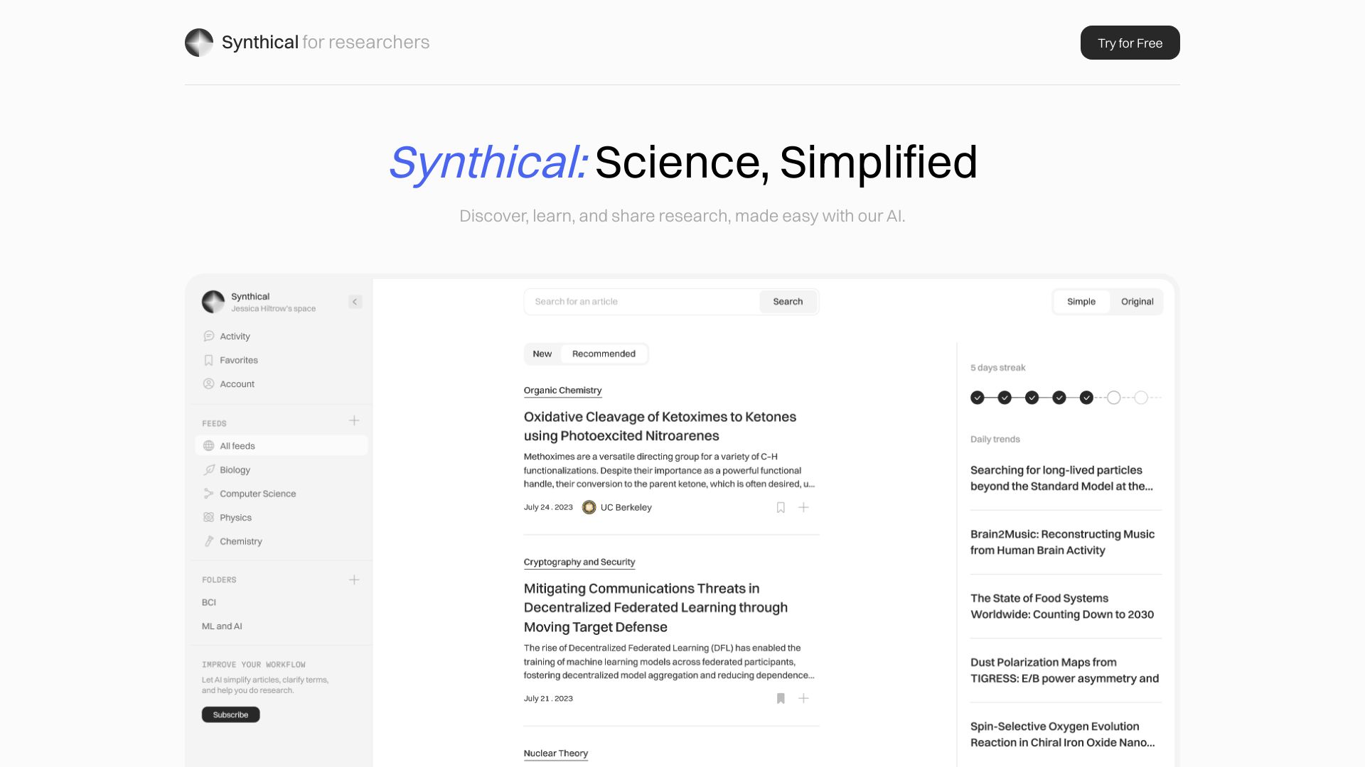 Synthical logo