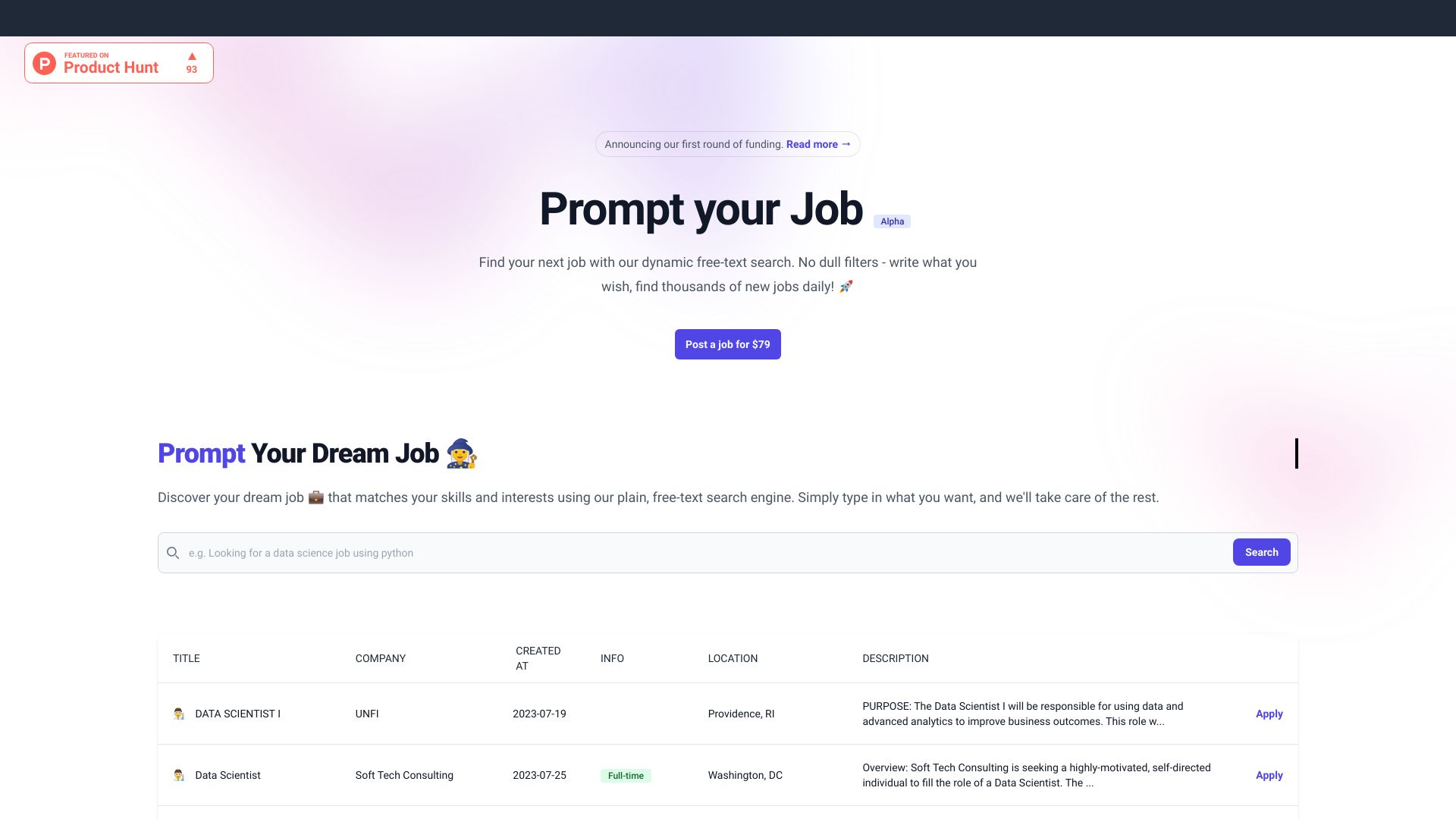 PromptYourJob logo