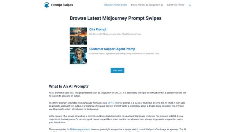 Smart Prompt Swipes AI Tool Review