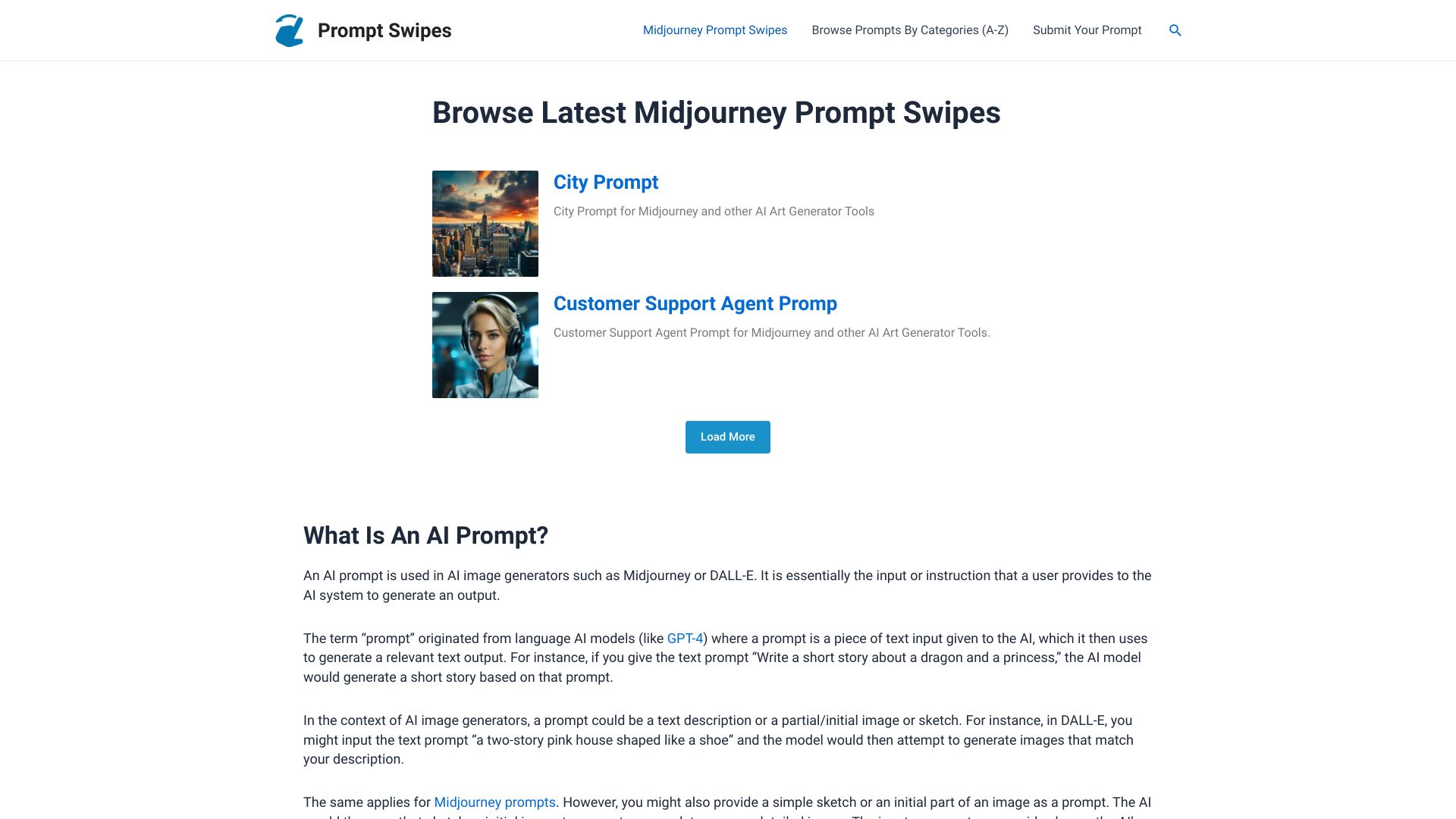 Prompt Swipes logo