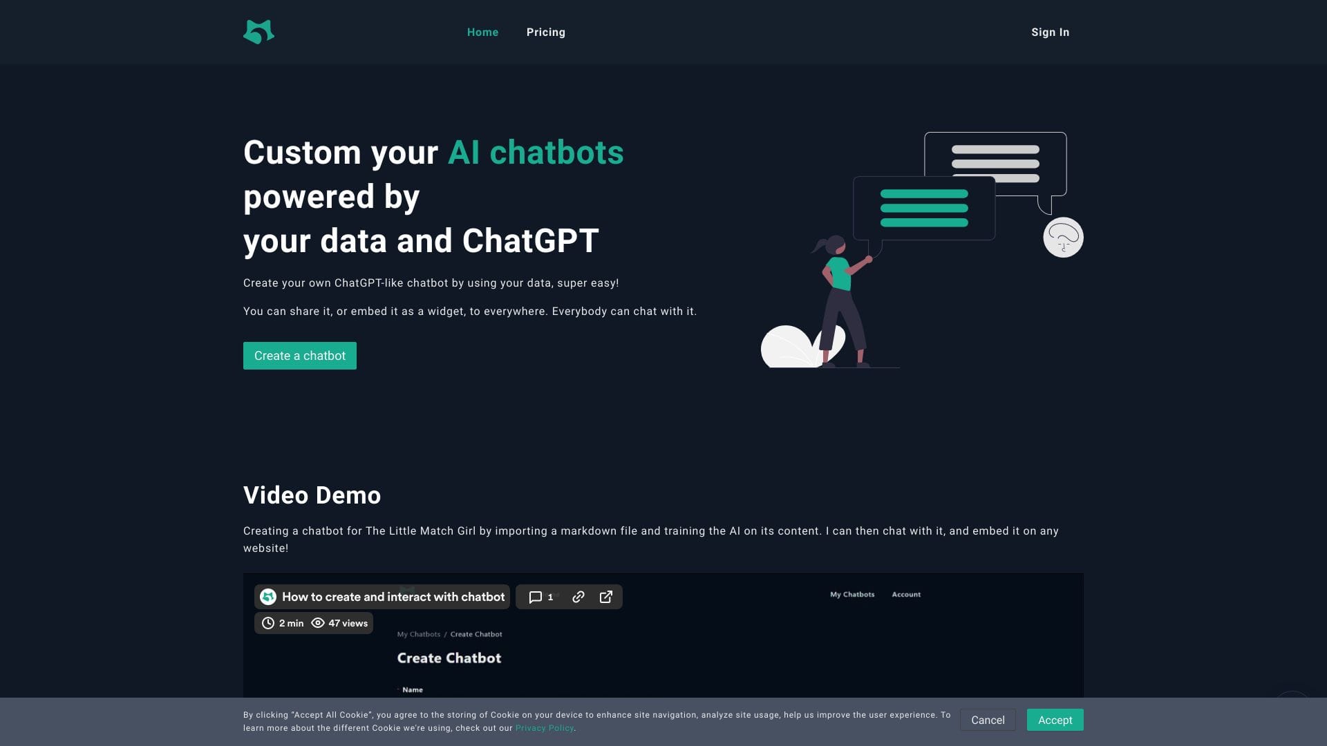 ChatofAI logo
