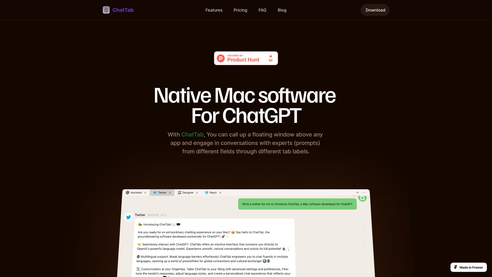 ChatTab logo