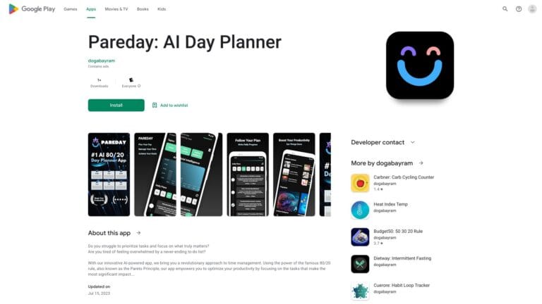 Trending Pareday AI Tool Review
