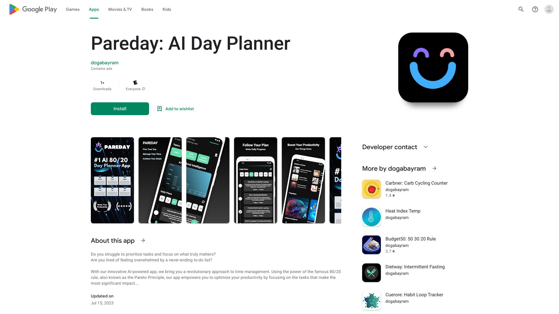 Pareday logo