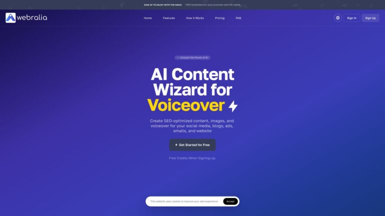 Powerful Webralia AI Tool Review