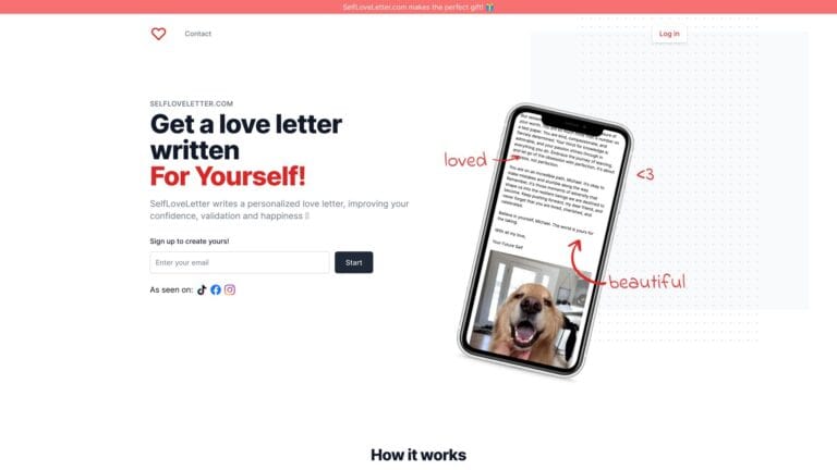 Advanced Selfloveletter AI Tool Review