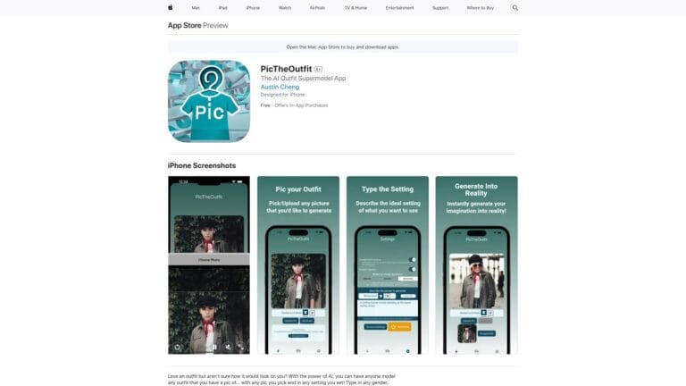 Best Pictheoutfit AI Tool Review