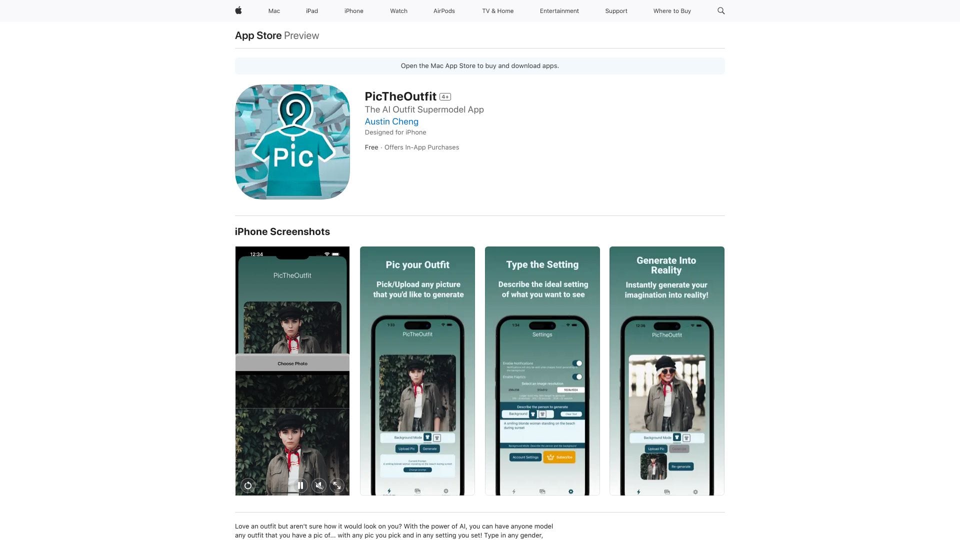 PicTheOutfit logo