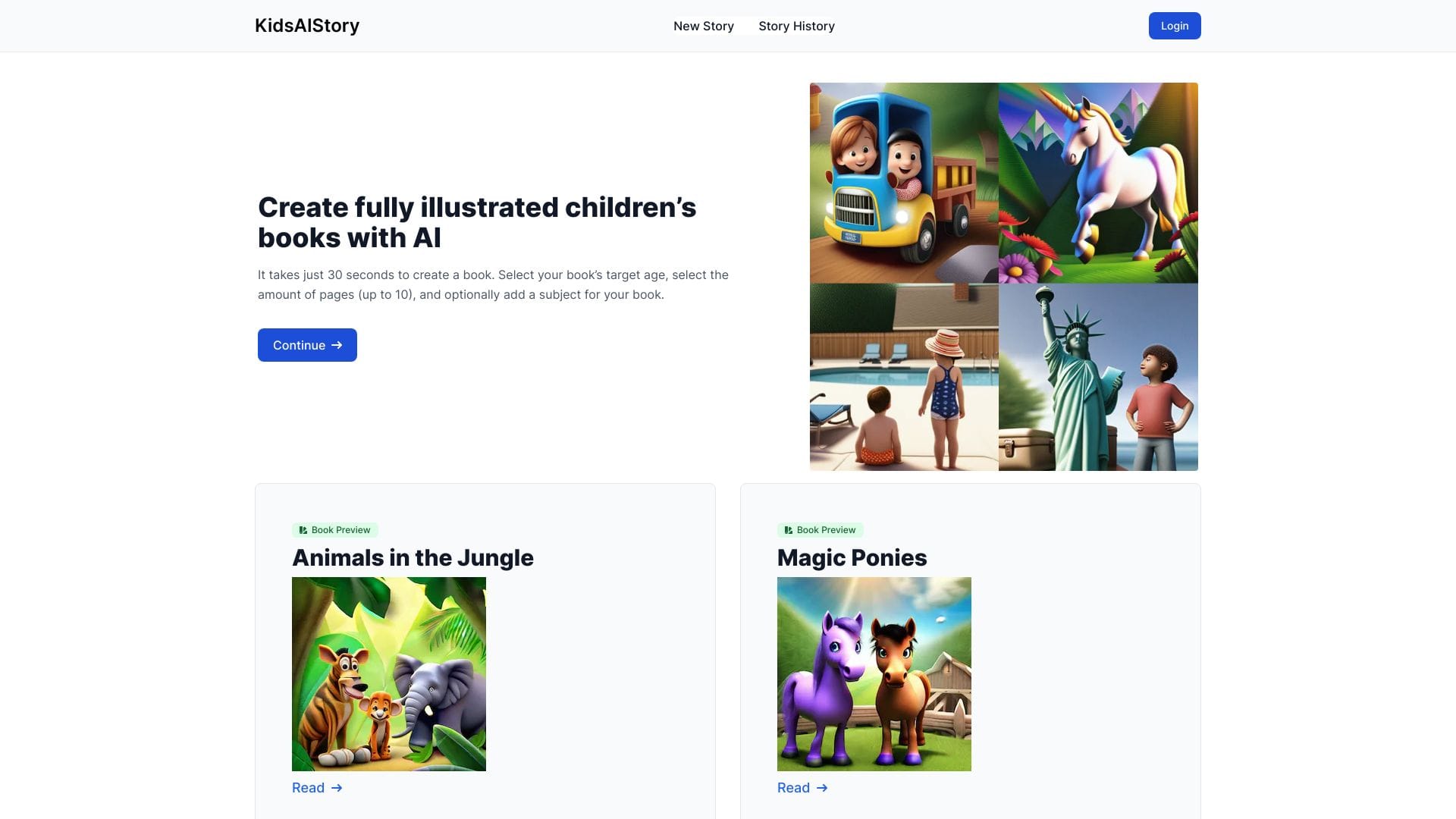 KidsAIStory logo