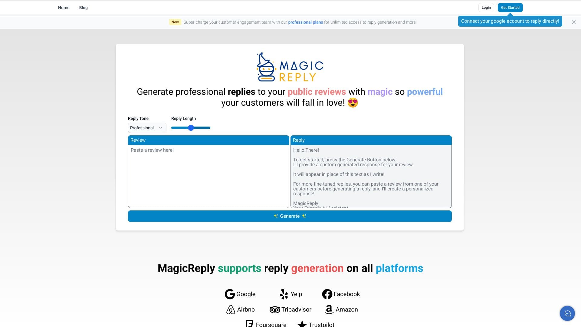 MagicReply AI logo