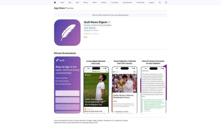 Best Quill News Digest AI Tool Review