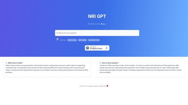 Smart Nri Gpt AI Tool Review