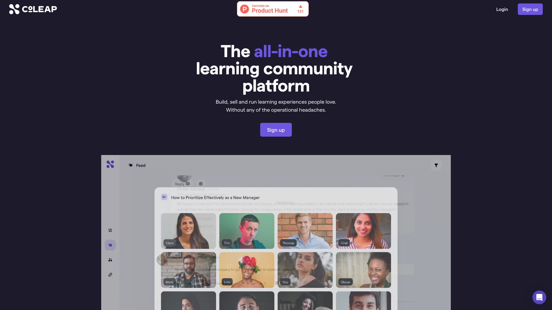 Coleap logo