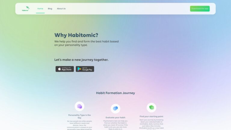 Innovative Habitomic AI Tool Review