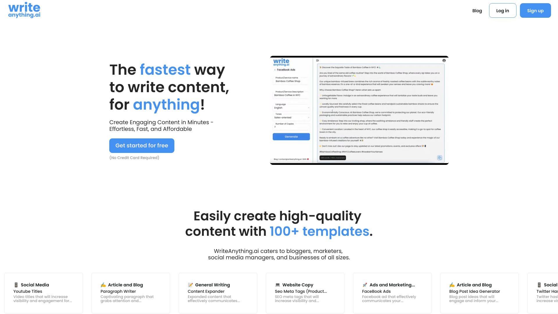 WriteAnything.ai logo